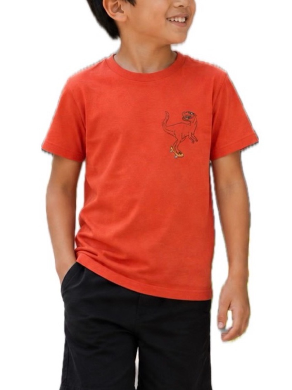Cat & Jack Dinosaur‎ Graphic T-Shirt. Boys M8.